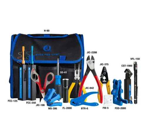 Jonard - TK-161 - Fiber Prep Kit w/FCC Cleaners & VFL