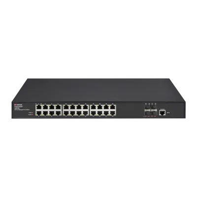 Vigitron - Vi30132 - 24-Port 1G, IEEE 802.3bt PoE,10GbE Uplink, L2+/L3 Managed PoE Switch