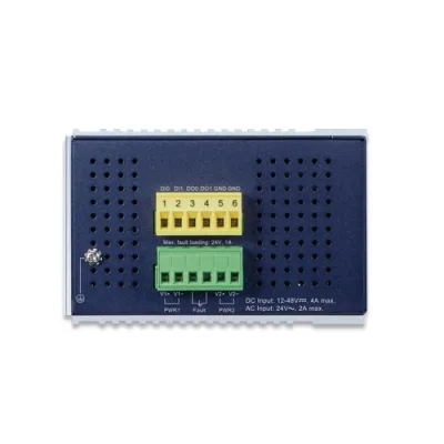 Planet - IGS-6325-8T4X - Industrial L3 8-Port 10/100/1000T + 4-Port 10G SFP+ Managed Ethernet Switch