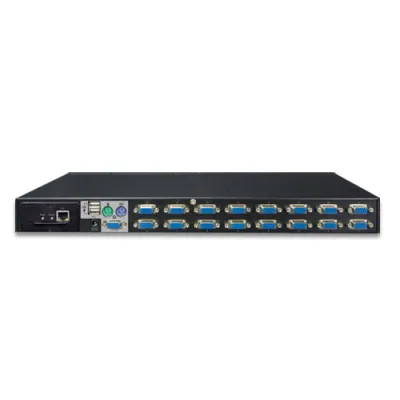 Planet - IKVM-210-16 - 16-Port Combo IP KVM Switch: Up to 256 computers, On Screen Display (OSD)