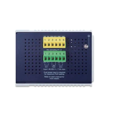 Planet - IGS-20160HPT - Industrial L3 16-Port 10/100/1000T 802.3at PoE + 2-Port 10/100/1000T + 2-Port 1G/2.5G SFP Managed Switch
