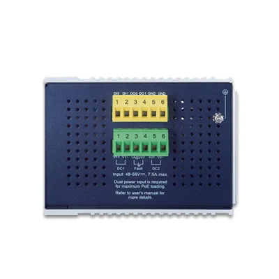 Planet - IGS-6325-16P4S - L3 Industrial 16-Port 10/100/1000T 802.3at PoE + 4-Port 100/1000X SFP Managed Ethernet Switch