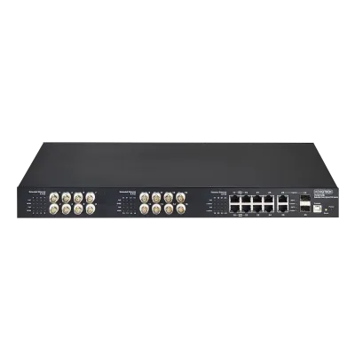 Vigitron - Vi32126 - 26-Port, 16-Port Coax, 8-Port Standard, L2, Hybrid PoE Switch