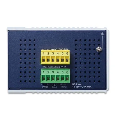 Planet - IGS-5225-4UP1T2S - Industrial L2+ 4-Port 10/100/1000T 802.3bt PoE + 1-Port 10/100/1000T + 2-Port 100/1000X SFP Managed Switch