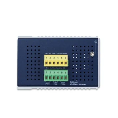 Planet - IGS-5225-8P4S - Industrial L2+ 8-Port 10/100/1000T 802.3at PoE + 2-Port 100/1G SFP + 2-Port 1G/2.5G SFP Managed Ethernet Switch