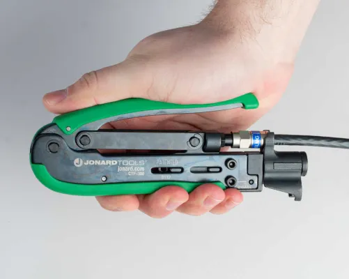 Jonard - CTF-300 - Compression Tool Fixed - Short Style F Connectors