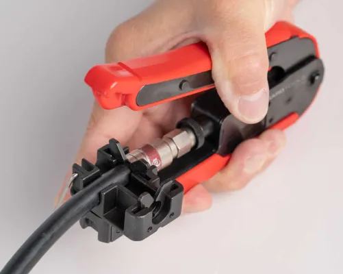 Jonard - CTF-360 - 360° Compression Tool for Short RG6, & RG11 Style F Connectors