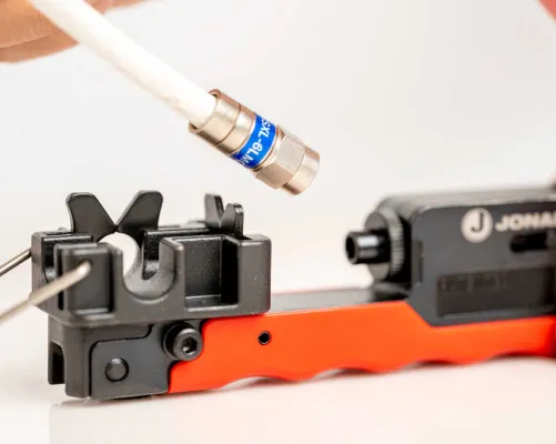 Jonard - CTF-360XL - 360° Compression Tool for Long RG6, & RG11 Style F Connectors