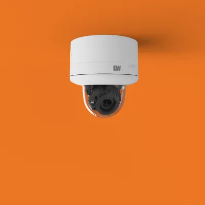 Digital Watchdog - DWC-MPV85WiATW - MEGApix 5MP low-profile with vandal dome IP camera with a vari-focal lens and IR with IVA+ license