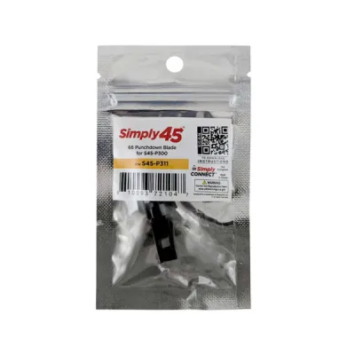 Simply 45 - S45-P311 - Punchdown Blade, 66 Style - 1 Ea/Blister 