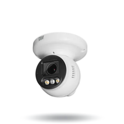 Digital Watchdog - DWC-XSTD05MFQ - MEGApix Ai 5MP Turret IP Camera with Vari-focal Lens, White Light LEDs, Flash Lights and QR Code Reader