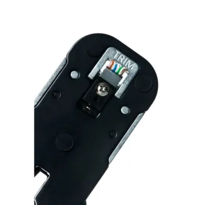 Simply 45 - S45-C100 - Simply45 Pass Through RJ45 Crimper for all S45 brand UTP & STP RJ45 Modular Plugs - 1Ea/Blister