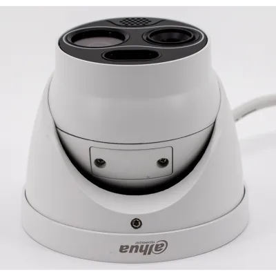 Dahua - DHI-TPC-DF1241-TB2F2-S2 - EVX Thermal Network Mini Hybrid Temperature Measurement Eyeball Camera