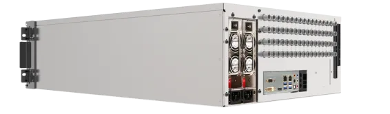 ExacqVision - 4808-128T-R4ZL-E - 112 TB Z-Series Rackmount 4U Recorder Enterprise Client Linux with 8 IP Licenses and 48 Analog Inputs
