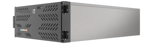 ExacqVision - 4808-128T-R4ZL-E - 112 TB Z-Series Rackmount 4U Recorder Enterprise Client Linux with 8 IP Licenses and 48 Analog Inputs