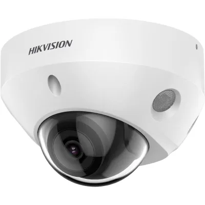 Hikvision - DS-2CD2547G2-LS 2.8mm - 4 MP ColorVu Fixed Mini Dome Network Camera, 2.8mm