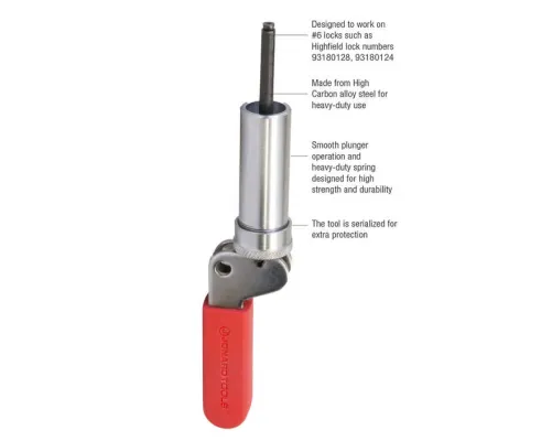 Jonard - TTBW-158 - Barrel Lock Plunger Key Size #6.