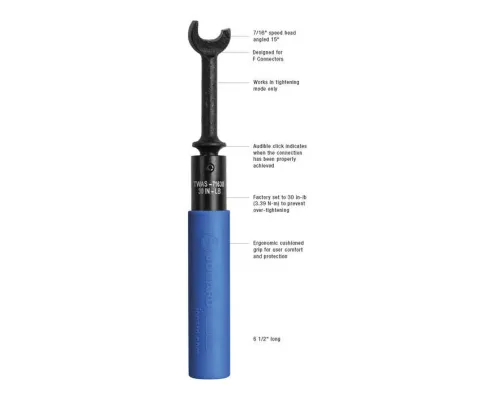 Jonard - TWAS-71630 - Torque Wrench, Speed, 7/16, 30In/Lb