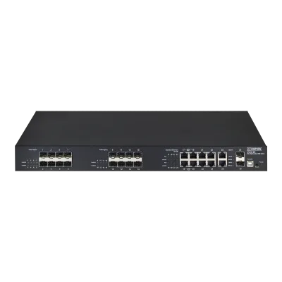 Vigitron - Vi35126 - 26-port Managed L2 Hybrid Fiber & UTP PoE Switch