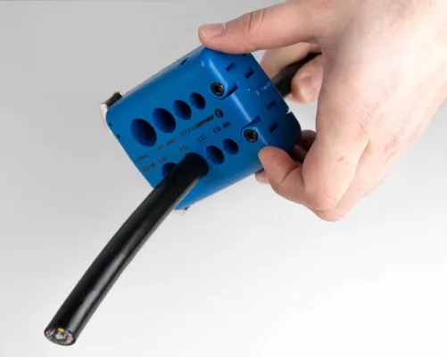 Jonard - TK-108 - Fiber Optic Mid Span Slit & Ring Tool Kit (1.2 mm-18.2 mm)