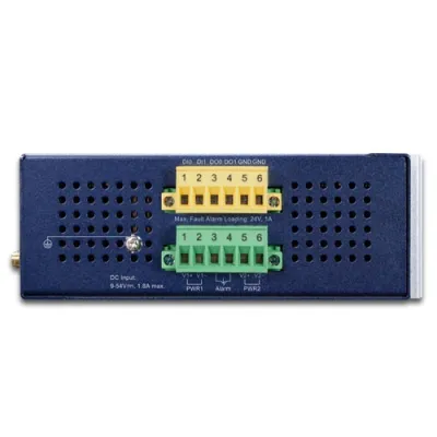 Planet - IVR-300W - Industrial Wi-Fi 6 802.11ax 1800Mbps Dual Band Wireless VPN Gateway with 5-Port 10/100/1000T