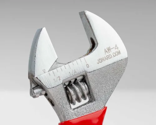 Jonard - AW-4 - Adjustable Wrench 4" with Extra Wide Jaws