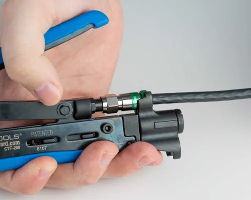 Jonard - CTF-200CG - Compression Tool Fixed - CG Long Style F Connectors