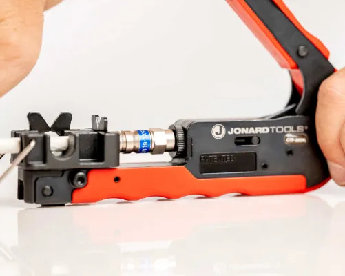 Jonard - CTF-360XL - 360° Compression Tool for Long RG6, & RG11 Style F Connectors