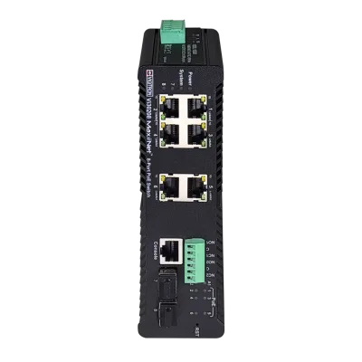 Vigitron - Vi30208 - 4-Port Ethernet & PoE Receiverer over Single-Pair wires