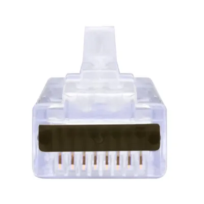 Simply 45 - S45-1501P - PROSeries Pass Through Blue Tint - Cat5e UTP with Cap45 - 50pc Clamshell 