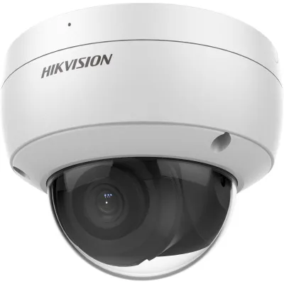 HIKVISION - DS-2CD2183G2-IU 2.8mm BLACK - 8 MP AcuSense Vandal Fixed Dome Network Camera