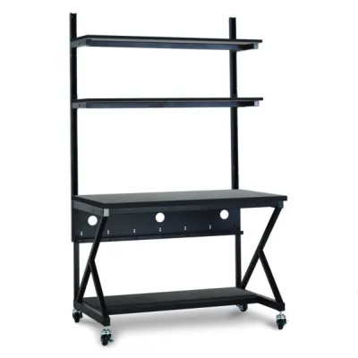 Kendall Howard - 5000-3-104-48 - 48" Performance 100 Series LAN Station - African Mahogany