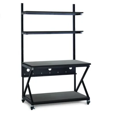 Kendall Howard - 5000-3-204-48 - 48" Performance 200 Series LAN Station - African Mahogany