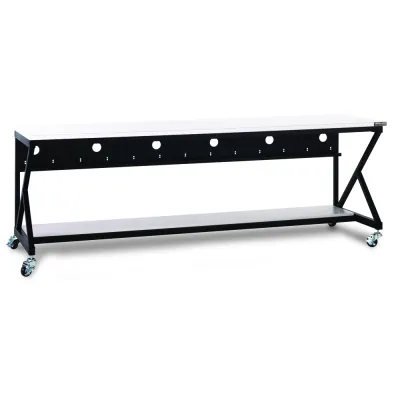 Kendall Howard - 5000-3-400-96 - 96" Performance 400 Series LAN Station - Folkstone