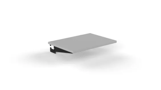 Kendall Howard - 5200-3-420-00 - LAN Station Wooden Shelf