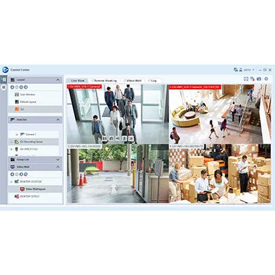 GeoVision - 55-CTRL001-0000 - GV-Control Center + Video Wall Server 1 port