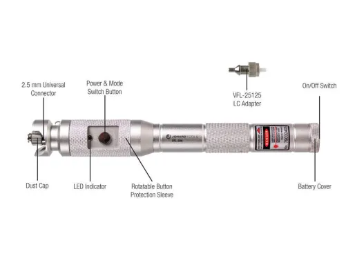 Jonard - VFL-300 - Rugged Visual Fault Locator Kit
