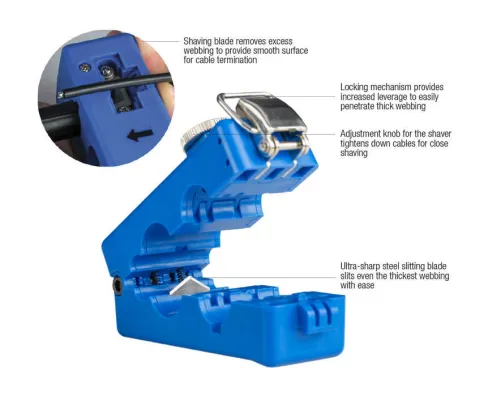 Jonard - WSS-4625 - Web Slitter and Shaving Tool