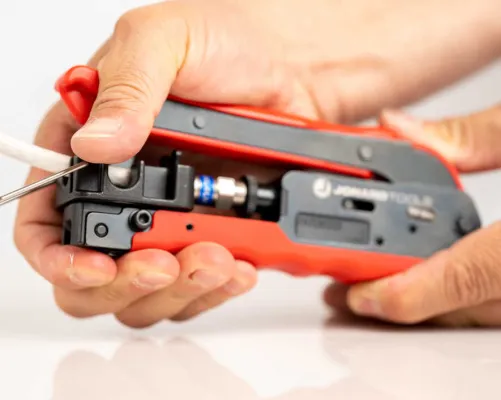 Jonard - CTF-360XL - 360° Compression Tool for Long RG6, & RG11 Style F Connectors