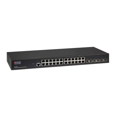 Vigitron - Vi3326 - 26-Port MaxiiNet™ L2+ Network Core Switch, 20 Copper ports, 4 combo ports, 2 Independent Fiber ports 1G