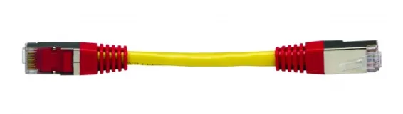 Platinum Tools - 610025C - FTP Patch Cable, 5" Cat6 4/Clamshell
