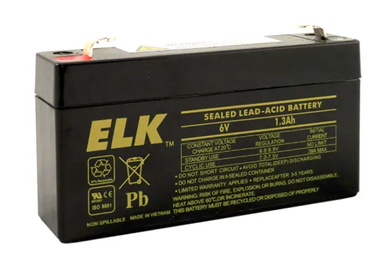 ELK - 613 - Sealed Lead Acid Battery, 6 V 1.3Ah
