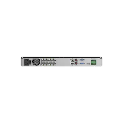 Luminys - R52-8PA2 - R5 Mainstream Series NVR, 32MP 8 Channel 1U 8-Port PoE, 2SATA, Analytics by Recorder, LumiPower, LumiSearch+, 2TB