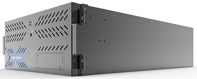 ExacqVision - 6408-96T-R4AL - 96TB A Series Hybrid 4U Recorder Professional Client Linux with 8 IP Cameras Licenses
