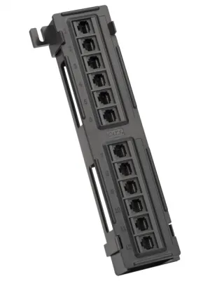 Platinum Tools - 650-12C5 - Patch Panel, 12 Port, Cat5e, NS, 110 Box