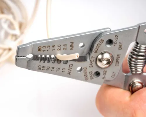 Jonard - WSS-1020 - Stainless Steel Curved Wire Stripper, 10-20 AWG