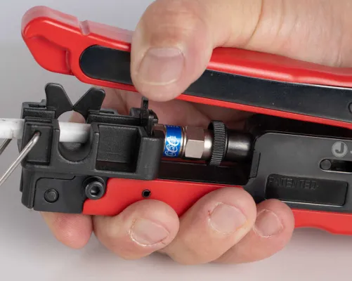 Jonard - CTF-360 - 360° Compression Tool for Short RG6, & RG11 Style F Connectors