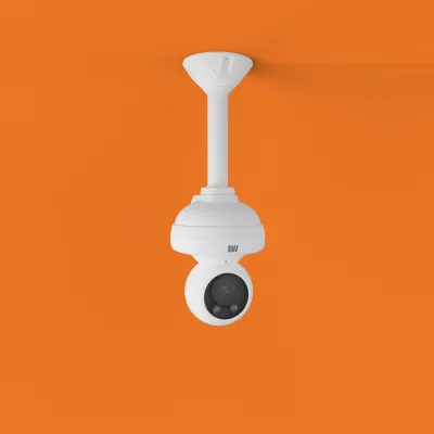 Digital Watchdog - DWC-MPVA5WiAT - MEGApix 5MP vandal ball turret IP camera with a vari-focal lens and IR with IVA+ license
