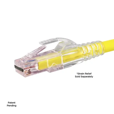 Simply 45 - S45-1705P - PROSeries Pass Through Red Tint, Hi/Lo Stagger - Cat6/6a UTP with Cap45 - 500pc Jar