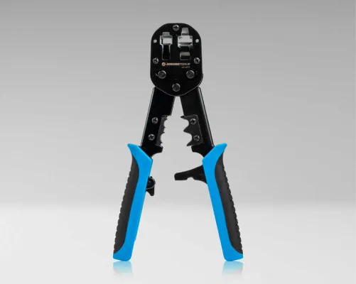 Jonard - UC-4511 - RJ45 & RJ11/12 Modular Pass-through Crimper with Tail Crimping Slots